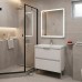 Тумба Comforty Селенга 80 Белый глянец, с раковиной Comforty CF19696BX-80 подвесная 00-00022182CF