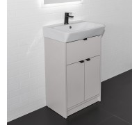 Тумба Comforty Руза 50 Серый шелк, с раковиной Comforty 9055RA-50 00-00021967CF