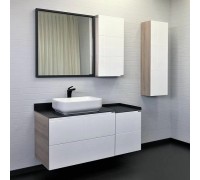 Тумба Comforty Селенга 80 Серый шелк, с раковиной Comforty CF19696BX-80 подвесная 00-00021982CF