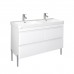 Тумба Comforty Енисей 120 Белый глянец с раковиной Comforty CF19595BX-120D подвесная 00-00022406CF