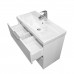 Тумба Comforty Селенга 80 Белый глянец, с раковиной Comforty CF19696BX-80 подвесная 00-00022182CF