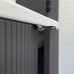 Тумба Comforty Лима 60П Антрацит с раковиной Como 60 подвесная 00-00019236CF