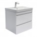 Тумба Comforty Енисей 70П2 Белый/глянцевый с раковиной Comforty 4470 00-00021338CF
