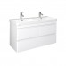 Тумба Comforty Енисей 120 Белый глянец с раковиной Comforty CF19595BX-120D подвесная 00-00022406CF
