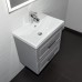 Тумба Comforty Бросно 60П2 Альпийский иней с раковиной Comforty CF19696BX-60 подвесная 00-00021589CF