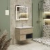 Тумба Comforty Тургояк 75 Дуб светлый с раковиной Comforty 75E 00-00020597CF