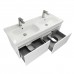 Тумба Comforty Дублин 120 Белый глянец с раковиной Comforty 501120 подвесная 00-00020470CF