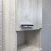 Шкаф-колонна Comforty Никосия 35 Дуб белый 00-00015953CF