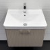 Тумба Comforty Ангара 60П дуб латте с раковиной 4460 00-00021034CF