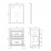 Тумба Comforty Бросно 60Н2 Альпийский иней с раковиной Comforty CF19696BX-60 напольная 00-00021588CF
