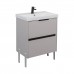 Тумба Comforty Селенга 60 Серый шелк, с раковиной Comforty CF19696BX-60 подвесная 00-00021980CF