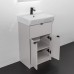 Тумба Comforty Руза 50 Серый шелк, с раковиной Comforty 9055RA-50 00-00021967CF