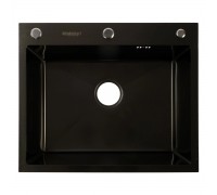Мойка кухонная Dikalan 60х50 графит KN605008