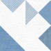 Декор Donnaker Metafor Azul 50х50