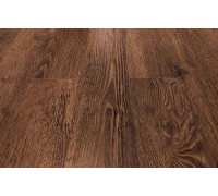Ламинат Floor Fort Дуб Онтарио 1220х130х10 мм 33 класс, фаска 4-х сторонняя, темно-коричневый 19009-18