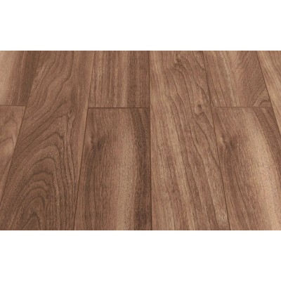 Ламинат Floor Fort Орех Вирджиния 1220х130х10 мм 33 класс, фаска 4-х сторонняя, табачный 19004-29