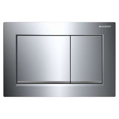 Кнопка смыва Geberit Omega 30 115.080.KH.1 хром глянец/хром матовый