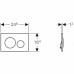 Кнопка смыва Geberit Sigma 20 115.882.KM.1 черный/хром глянец