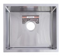 Мойка кухонная GERHANS 43х50 с сифоном, хром RK35043