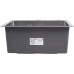 Мойка кухонная GERHANS 50х44 с сифоном, хром RK35044