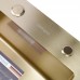 Мойка кухонная GERHANS 50х50 с сифоном, золото RK35050G