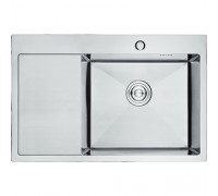 Мойка кухонная GERHANS 78х51 правая, с сифоном, сатин RK37851-R