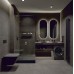 Керамогранит Global Tile Stardust 60x120 темно-серый GT120600509MCR