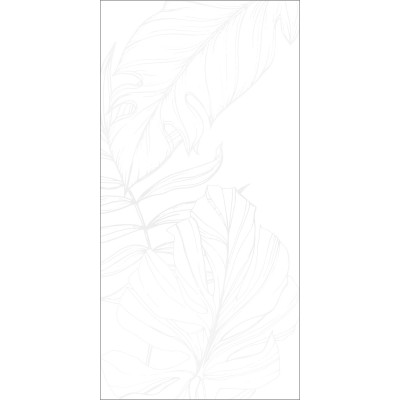 Керамогранит Global Tile Lavina 60x120 белый ботаника GT1206016603MDR2