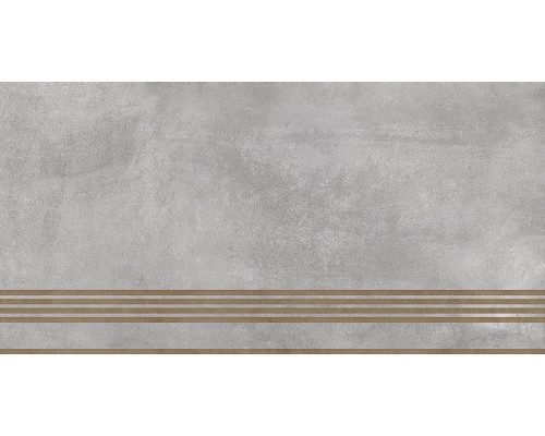 Ступень Global Tile Norse 30х60 серый ST186VG