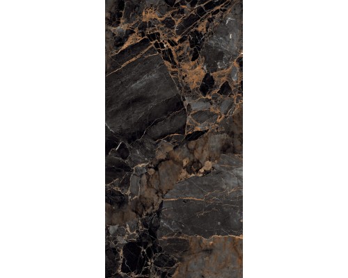 Керамогранит Global Tile Decorum 60x120 черный суперполировка GT1206011705HPR