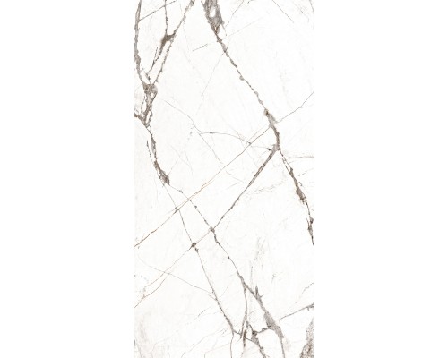 Керамогранит Global Tile Timeline 60х120 белый/полированный GT120604703PR