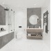 Керамогранит Global Tile Marmo 60х120 белый GT120600203MR