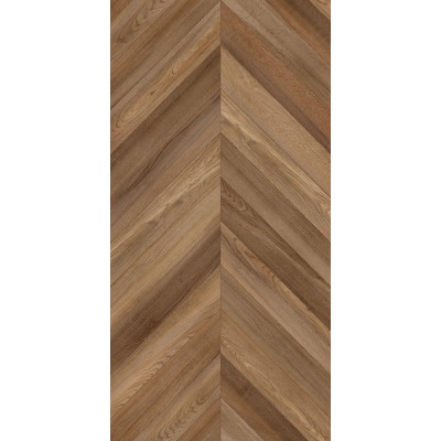 Керамогранит Global Tile Испаника 60х120 коричневый шеврон GT1206022594MCR