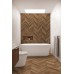 Керамогранит Global Tile Испаника 60х120 коричневый шеврон GT1206022594MCR