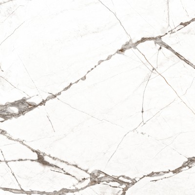 Керамогранит Global Tile Timeline 60х60 белый/полированный GT60604703PR