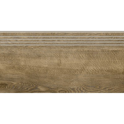 Ступень Grasaro Italian Wood 20х60 Dark Brown G-252/SR/st01/200x600x10