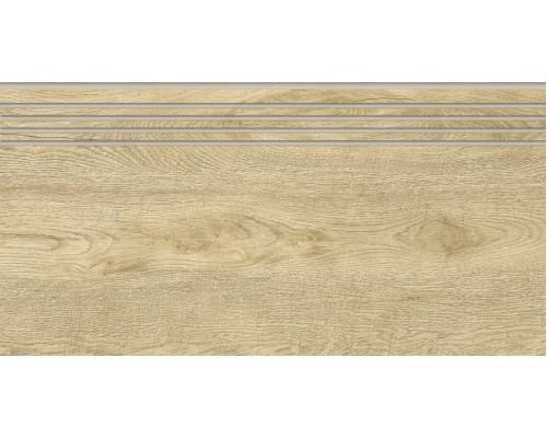 Ступень Grasaro Italian Wood 20х60 Honey G-251/SR/st01/200x600x10