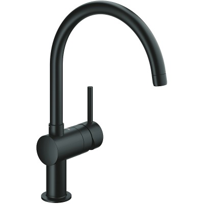 Смеситель Grohe Minta 32917KS0 для кухонной мойки, черный