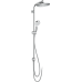 Душевой гарнитур Hansgrohe Crometta S 240 1jet Showerpipe Reno 27270000