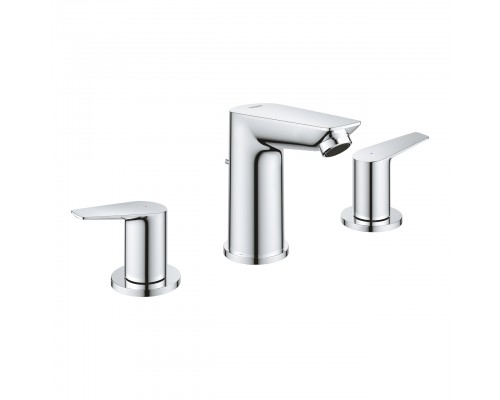 Смеситель Grohe BauEdge 20473001 встраиваемый, для раковины на 3 отверстия