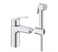 Смеситель Grohe Eurosmart 23124003 для раковины с гигиеническим душем, хром