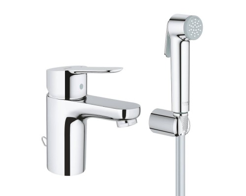 Смеситель Grohe BauEdge 23757000 для раковины, с гигиеническим душем