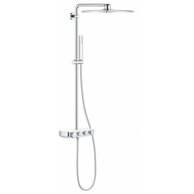 Душевая система Grohe Euphoria SmartControl Cube 310 DUO 26508LS0 с термостатом, белая луна