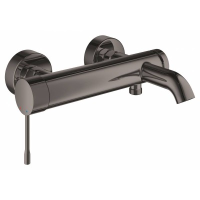 Смеситель Grohe Essence New 33624A01 для ванны и душа, темный графит глянец