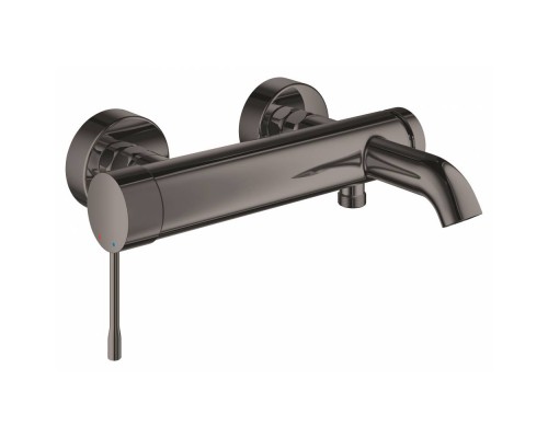 Смеситель Grohe Essence New 33624A01 для ванны и душа, темный графит глянец