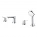 Смеситель Grohe BauEdge 2512010A встраиваемый на борт ванны