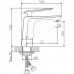 Смеситель Haiba HB10548-8 для раковины, белый/хром