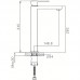 Смеситель Haiba HB11803-2 для раковины, нержавеющая сталь