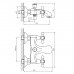 Cмеситель Haiba HB3119-4 для ванны и душа, бронза