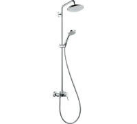 Душевая система Hansgrohe Croma 220 Showerpipe 27222000